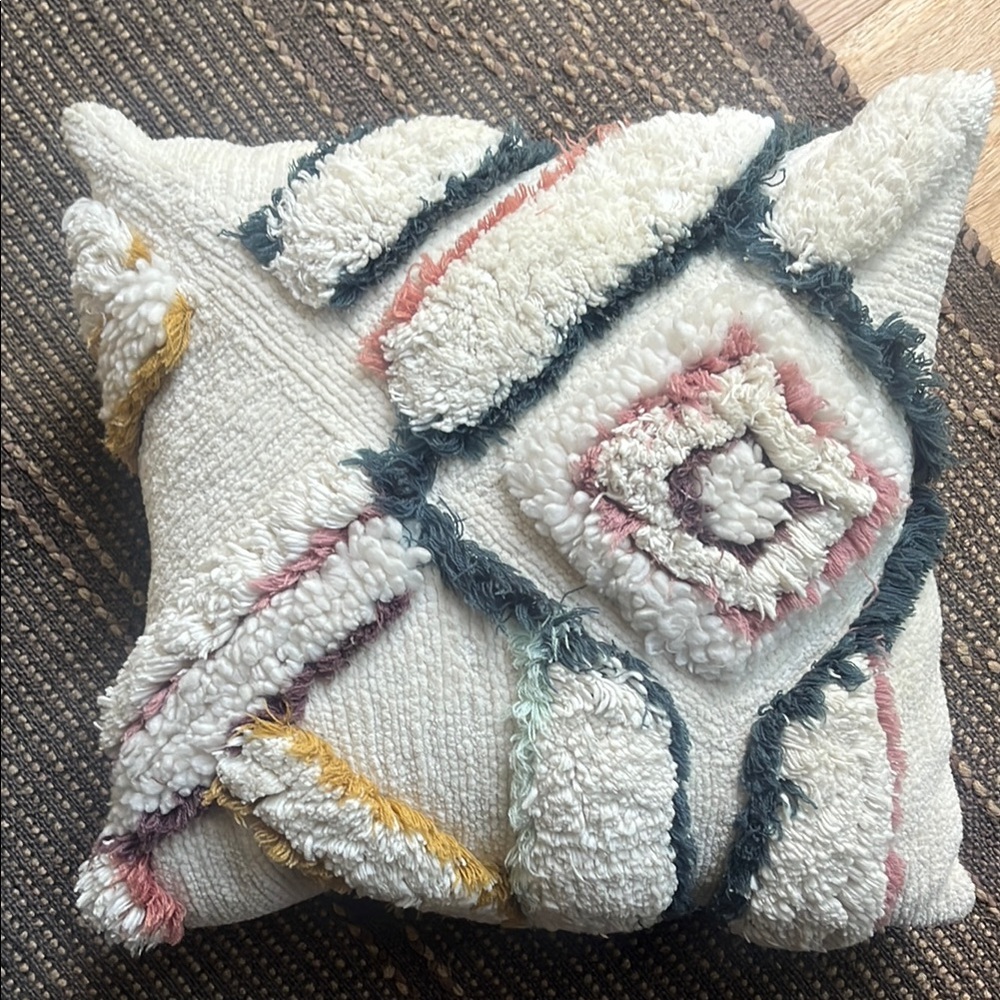 Anthropologie Tufted Lula pillows (2)